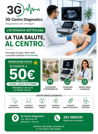 Promozione Estiva: Servizi Ecografici